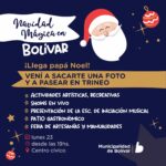 NAVIDAD MÁGICA: ESTE LUNES 23 PAPÁ NOEL LLEGA AL CENTRO CÍVICO