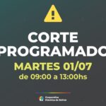 ANUNCIARON UN CORTE DE ENERGÍA PARA ESTE MARTES POR LA MAÑANA EN ZONAS RURALES