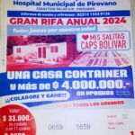 UNA BOLIVARENSE ES LA GANADORA DE LA CASA CONTAINER SORTEADA POR EL HOSPITAL DE PIROVANO Y LOS CAPS