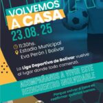 LA LIGA DEPORTIVA DE BOLÍVAR SE PREPARA PARA CONCRETAR ESTE SÁBADO EL REGRESO A SU CASA
