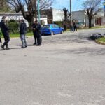 UNA PERSONA HOSPITALIZADA TRAS CHOQUE DE AUTO Y MOTO EN BORGES Y CASTELLI