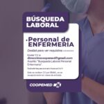 LA COOPERATIVA ELÉCTRICA BUSCA PERSONAL DE ENFERMERÍA PARA COOPEMED