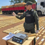 SECUESTRAN MÁS DE SIETE TONELADAS DE MARIHUANA DE UN CAMIÓN QUE TENÍA COMO DESTINO FINAL LA CIUDAD DE PEHUAJÓ