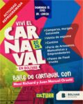 COMUNICADO DE LA DIRECCIÓN DE CULTURA: EL CARNAVAL SE REPROGRAMA POR CONDICIONES CLIMÁTICAS