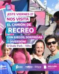 VIERNES EN EL SKATE PARK: EL CAMIÓN ITINERANTE DEL PROGRAMA RECREO LLEGA A BOLÍVAR