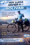 EL CICLISTA JAVIER CHAVES LLEGARÁ ESTE MARTES DE REGRESO A BOLÍVAR, TRAS LA TRAVESÍA HASTA USHUAIA