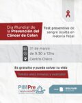 CONVOCATORIA A PERSONAS MAYORES DE 50 AÑOS A REALIZARSE EL TEST PARA LA PREVENCIÓN DE CÁNCER DE COLON