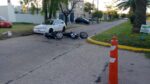 TRES PERSONAS HERIDAS TRAS UN CHOQUE ENTRE MOTOCICLETAS