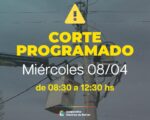 LA COOPERATIVA ELÉCTRICA ANUNCIÓ UN CORTE PROGRAMADO PARA ESTE MIÉRCOLES EN PLANTA URBANA