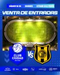 CIUDAD BUSCA SEGUIR INVICTO Y OBTENER SU PRIMER TRIUNFO COMO LOCAL ANTE DEPORTIVO MADRYN