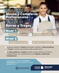 COMIENZAN ESTE MARTES NUEVOS CURSOS EN EL CRUB, PARA MOZOS, CAMAREROS Y BARTENDERS