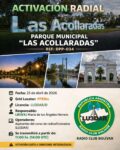 EL RADIO CLUB BOLÍVAR REALIZARÁ UNA ACTIVACIÓN RADIAL EN EL PARQUE MUNICIPAL LAS ACOLLARADAS