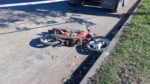 UN MOTOCICLISTA FUE HOSPITALIZADO TRAS UN ACCIDENTE EN LA AVENIDA COLIQUEO