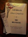 BOLÍVAR VUELVE A ENCONTRARSE CON LUIS MALLOL A TRAVÉS DE UNA EDICIÓN QUE RECUPERA SU LEGADO