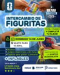NUEVA JORNADA DE INTERCAMBIO DE FIGURITAS, CON JUEGOS E INFLABLES