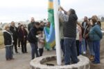 EL MUNICIPIO PRESENTÓ LA PUESTA EN VALOR DEL MÁSTIL DE LA ROTONDA 226 PARA CONMEMORAR EL DÍA DE LA INDEPENDENCIA