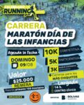 EL 9 DE AGOSTO SE CORRE LA MARATÓN POR EL DÍA DE LAS INFANCIAS
