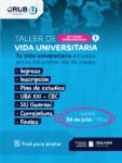 EL CRUB ORGANIZARÁ UN TALLER ABIERTO PARA ACOMPAÑAR EL INGRESO A LA VIDA UNIVERSITARIA