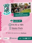 VACACIONES DE INVIERNO: RECREACIÓN Y COCINA PARA TODA LA FAMILIA ESTE LUNES EN EL SKATE PARK