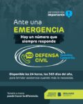 EL MUNICIPIO INFORMA QUE LA LÍNEA 103 ESTÁ DISPONIBLE LAS 24 HORAS PARA EMERGENCIAS
