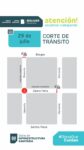 AVISO DE CORTE DE TRÁNSITO POR OBRAS DE INFRAESTRUCTURA SANITARIA