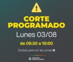 ANUNCIARON UN CORTE DE ENERGÍA PARA ESTE LUNES EN ZONA RURAL Y LOCALIDADES