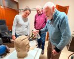 EL COMITÉ BOLÍVAR DE LA UCR REALIZÓ UN APORTE PARA RESTAURAR EL MONUMENTO A RAÚL ALFONSÍN