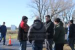 BUCCA RECORRIÓ LA OBRA DEL ACCESO A PIROVANO Y DESTACÓ SU AVANCE