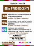 EL PTS BOLÍVAR Y SUTEBA MULTICOLOR CONVOCAN A CONTINUAR LAS PROTESTAS “EN DEFENSA DE LA EDUCACIÓN”