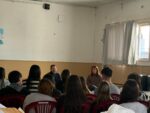 SE REALIZÓ LA PRESENTACIÓN DEL LIBRO SOBRE EL SOLDADO ECHAVE EN LA SECUNDARIA N°3 DE URDAMPILLETA