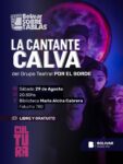 BOLÍVAR SOBRE TABLAS PRESENTA “LA CANTANTE CALVA” EN LA BIBLIOTECA CABRERA