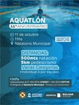 AQUATLÓN: EL NATATORIO MUNICIPAL CELEBRA SU 11° ANIVERSARIO CON UNA NUEVA COMPETENCIA
