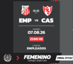 LA PRIMERA FEMENINA CONOCERÁ ESTE VIERNES A LAS CAMPEONAS DEL TORNEO APERTURA
