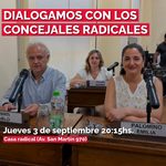 LOS CONCEJALES RADICALES REALIZARÁN ESTE JUEVES UNA CHARLA ABIERTA EN EL COMITÉ