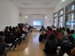 SE REALIZÓ UNA CHARLA SOBRE CUIDADOS Y PREVENCIÓN DE VIOLENCIAS EN EL ISFDyT N°27